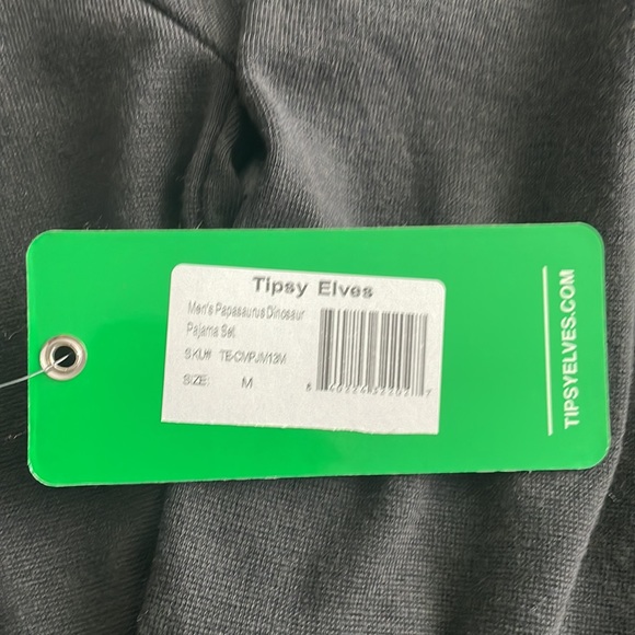 Men’s Papasaurus Pajama Top , Tipsy Elves, size Medium NWT - Picture 5 of 7
